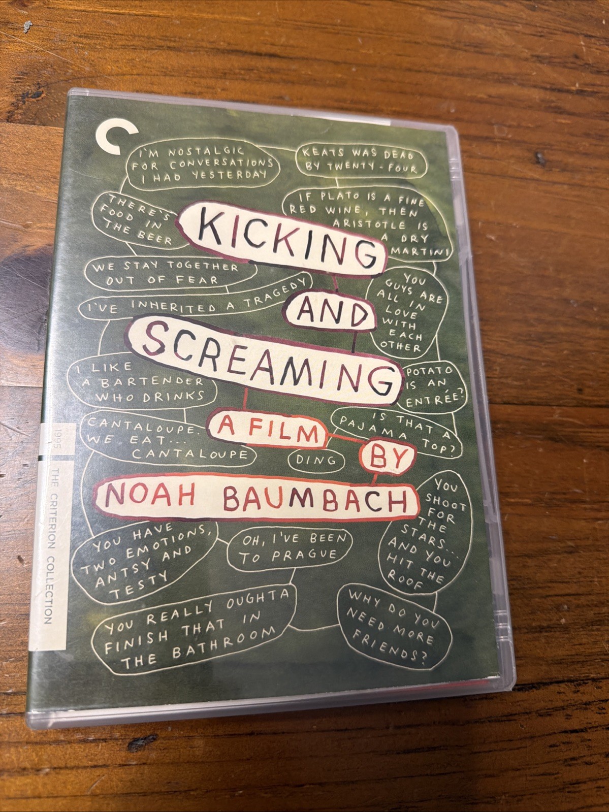 Kicking and Screaming (1995) DVD Criterion Collection, Noah Baumbach