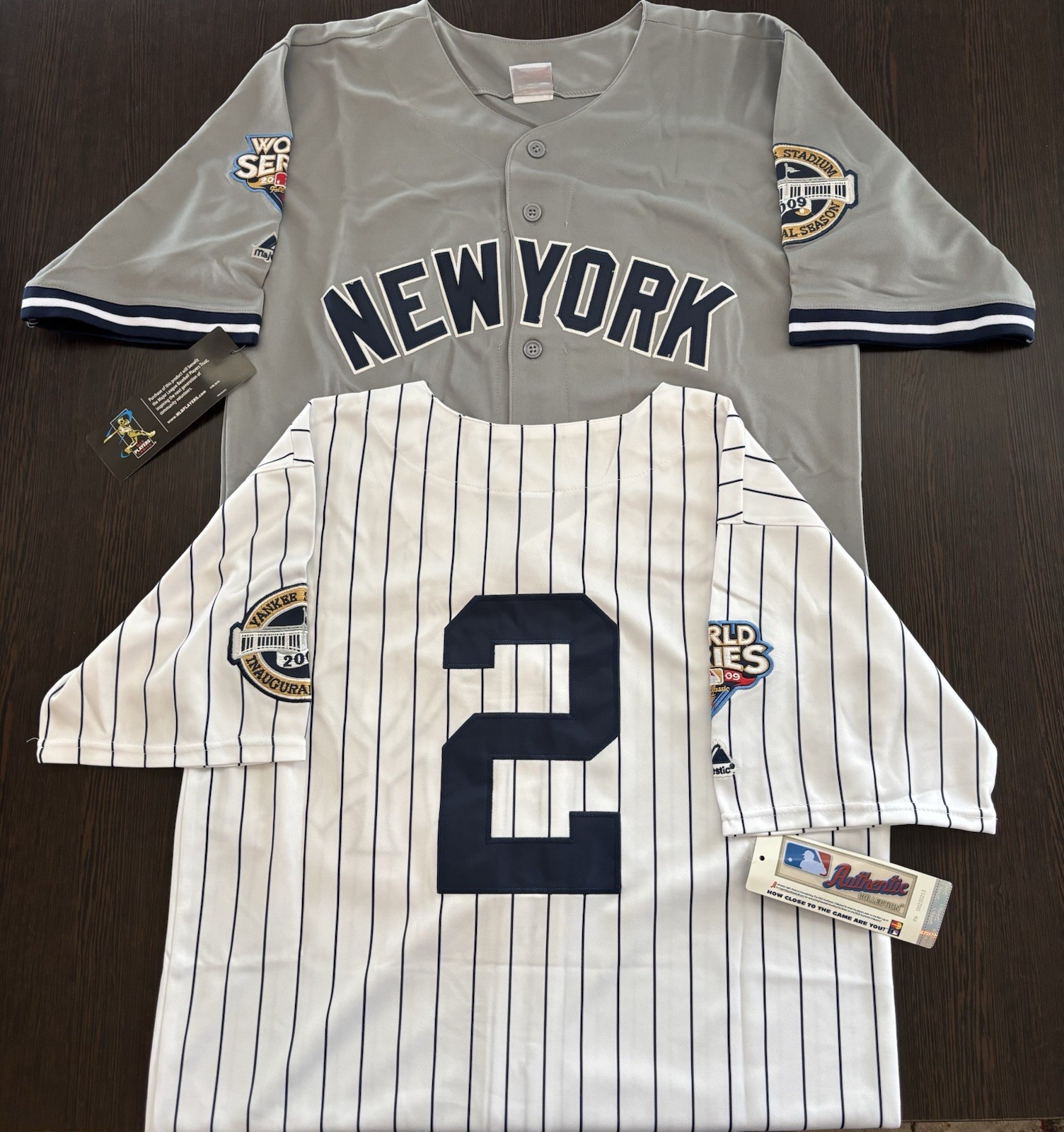 Derek Jeter 2009 New York Yankees World Series Men's Jersey Same day shipping Derek Jeter 2009 New York Yankees World Series Men's Jersey Same day shipping