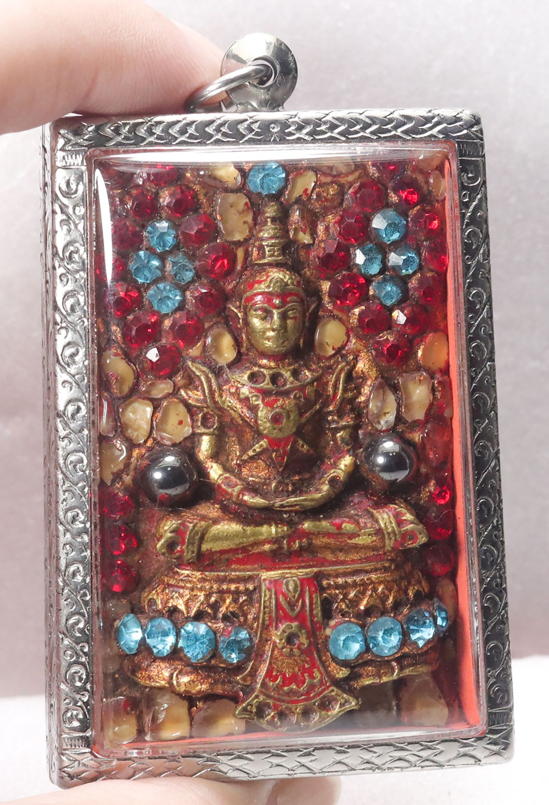 Large Powerful Thai Amulet Phra Somdej, LP Toh Wat phra kaew, Good Fortune