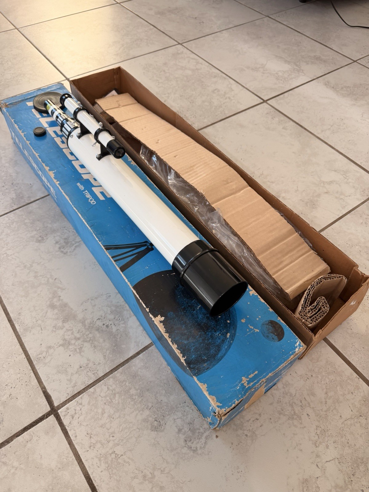 Vintage Selsi Japan Refractor Telescope 60x w/ Original Box No Tripod Vintage Selsi Japan Refractor Telescope 60x w/ Original Box No Tripod