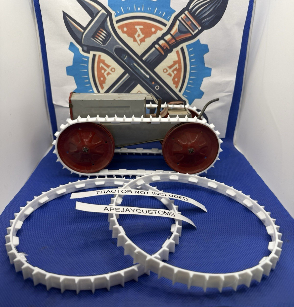 1 set new tracks for  Animate Climbing Tractor Wind Up  Not Marx Woodhaven