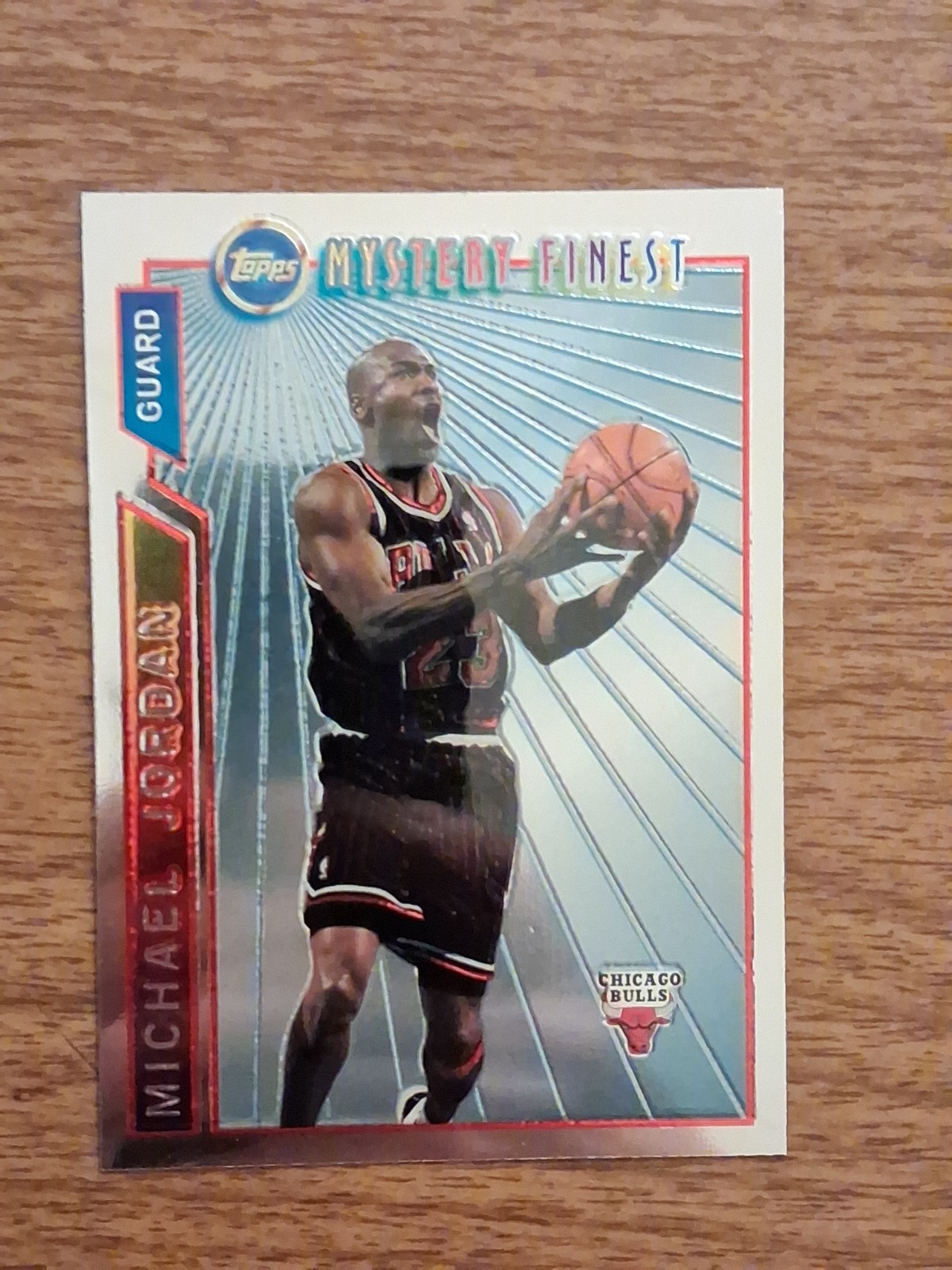 1996-97 Topps - Mystery Finest Michael Jordan #M14 Bordered 1996-97 Topps - Mystery Finest Michael Jordan #M14 Bordered