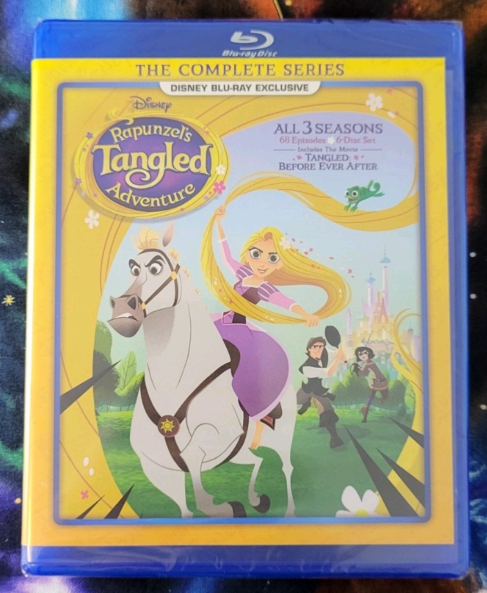 Rapunzel's Tangled Adventure Complete Series Blu-ray OOP Disney Movie Club NEW