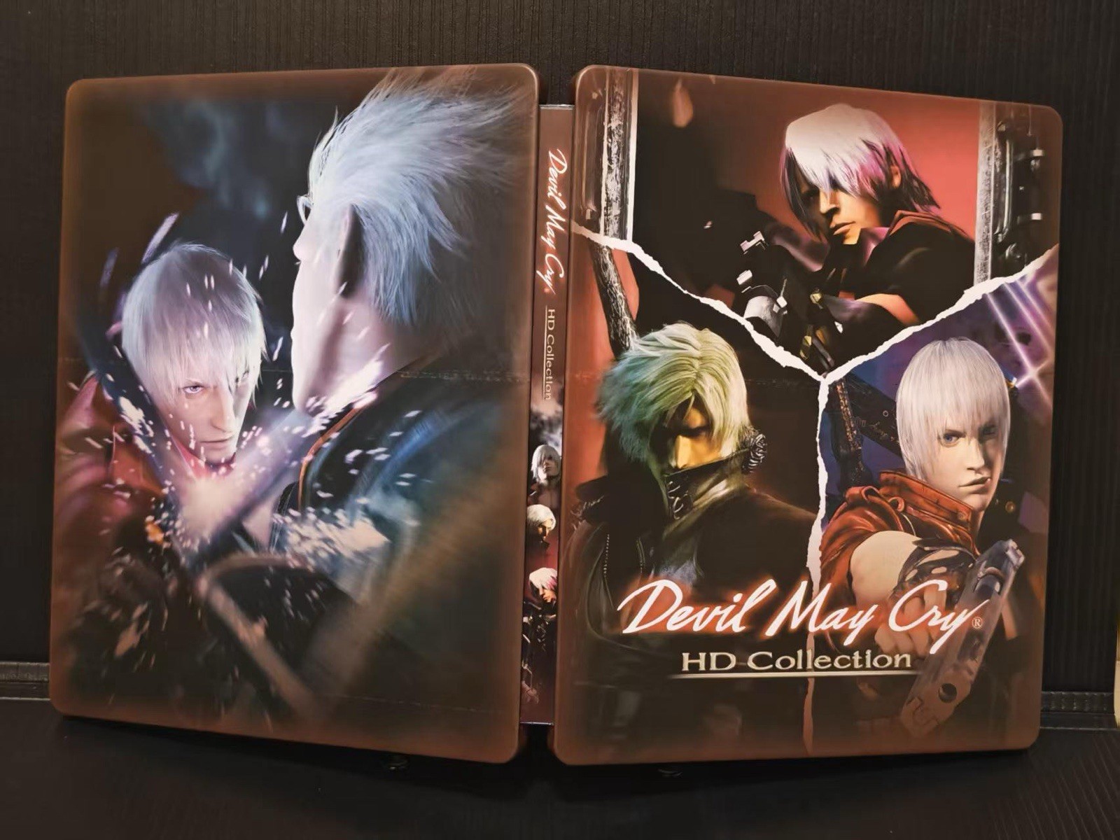 Devil May Cry HD Collection Custom Made Steelbook/Steelup Case PS3/Xbox (No Game