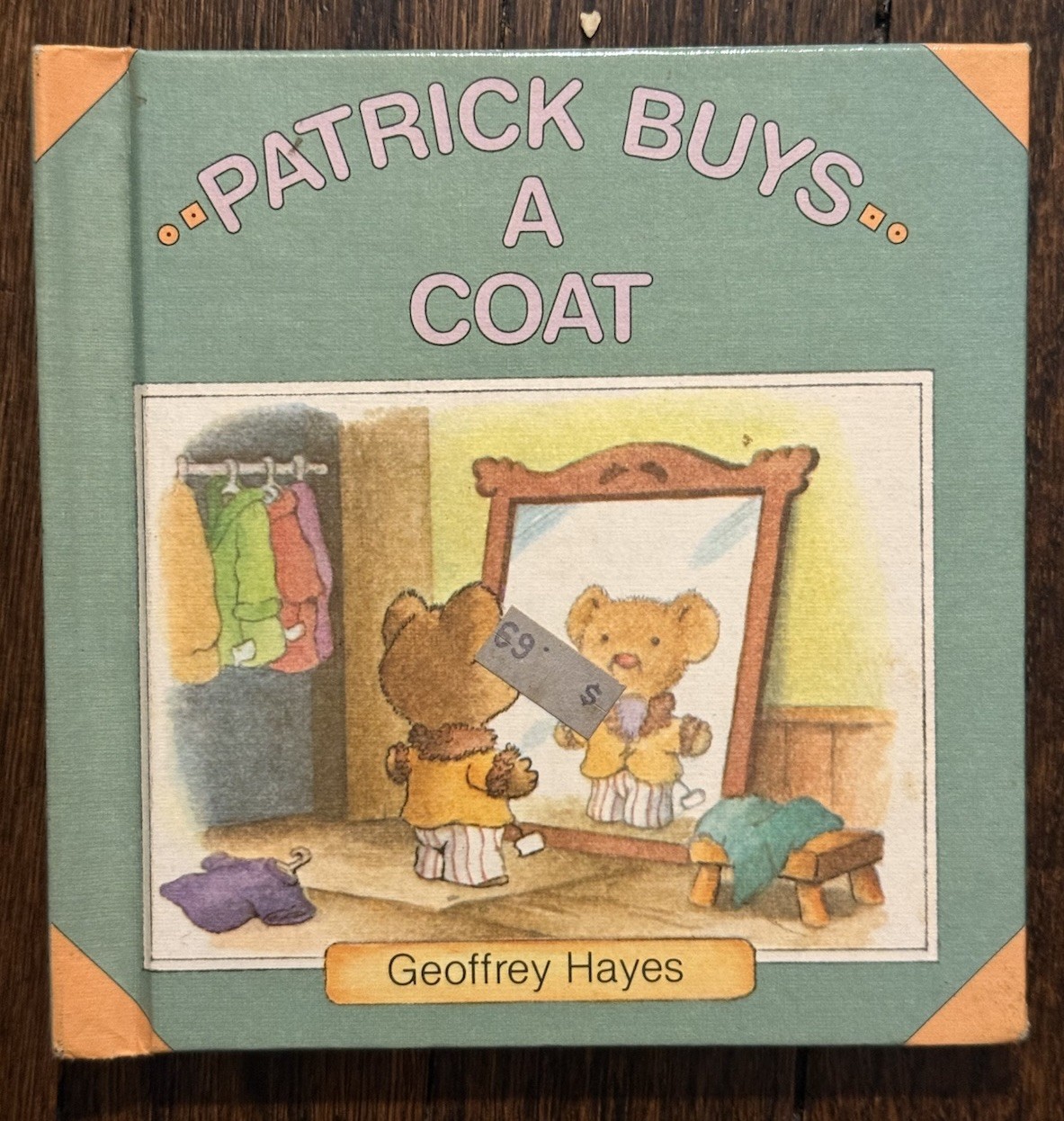Vintage Patrick Buys a Coat by Geoffrey Hayes (1985) Hardcover Rare OOP