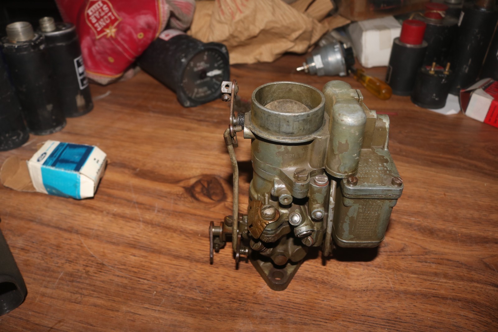 Carter WO 1 BBL carburetor Willys Jeep MB CJ2A Carter WO 1 BBL carburetor Willys Jeep MB CJ2A