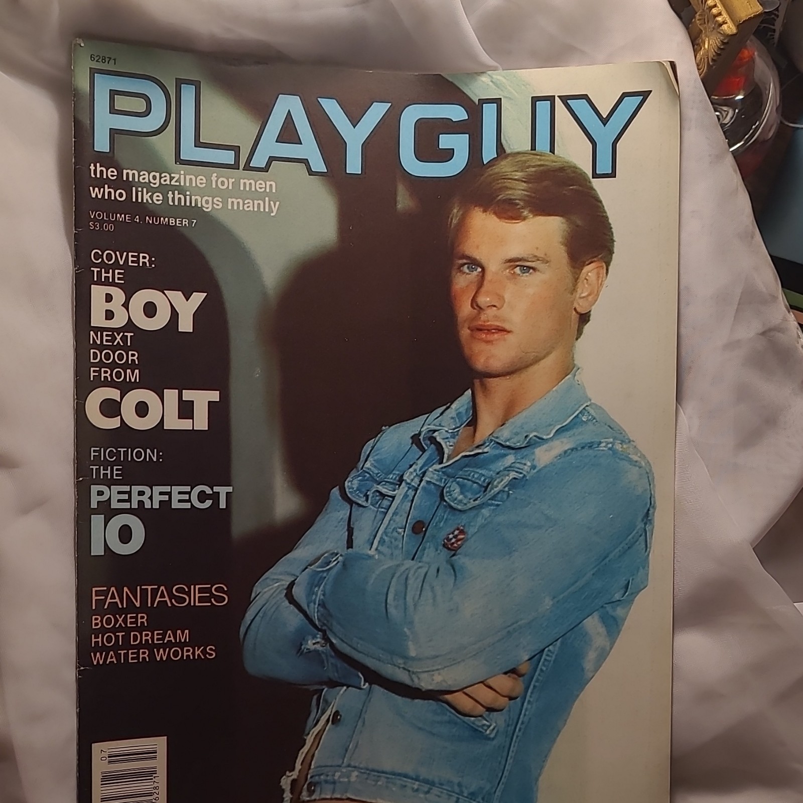 Rare Vintage Playguy Vol 4 # 7 Gay Interest Male Model Nudes