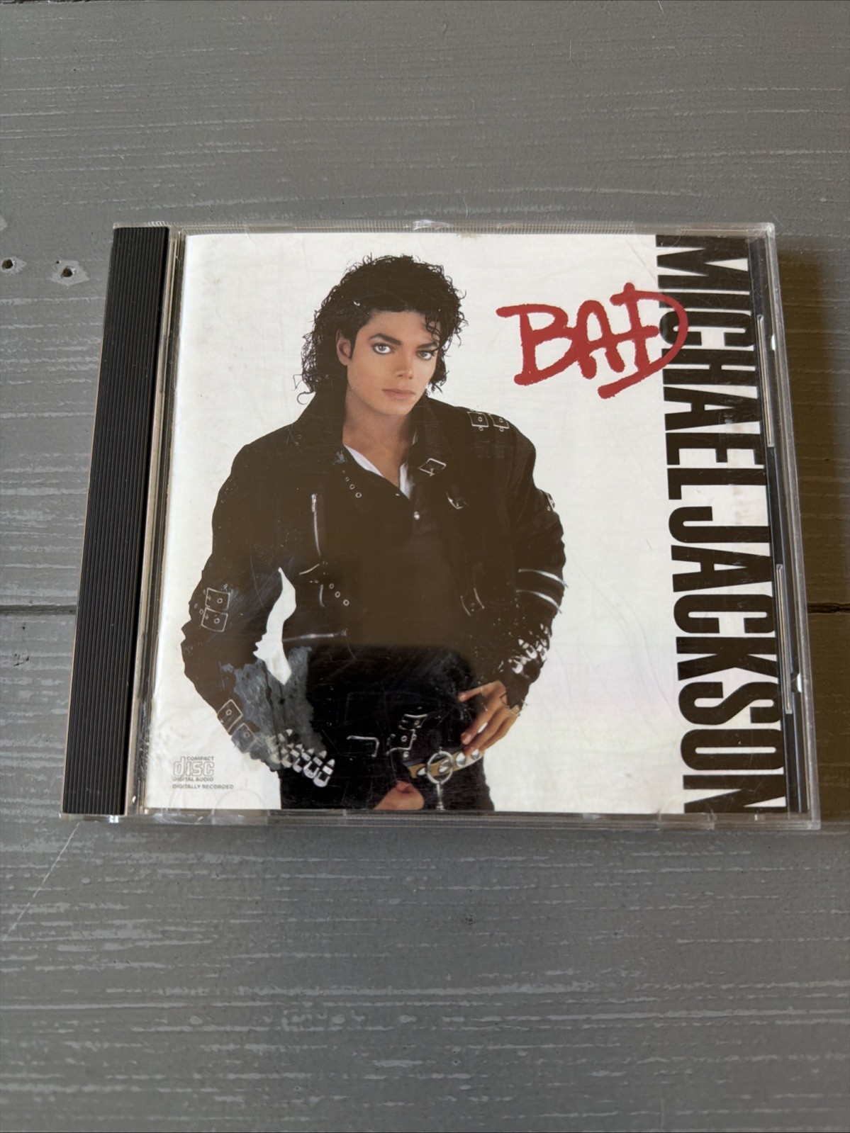 Michael Jackson Bad CD Album Epic 1987 Pop EK 40600 Jewel Case Quincy Jones