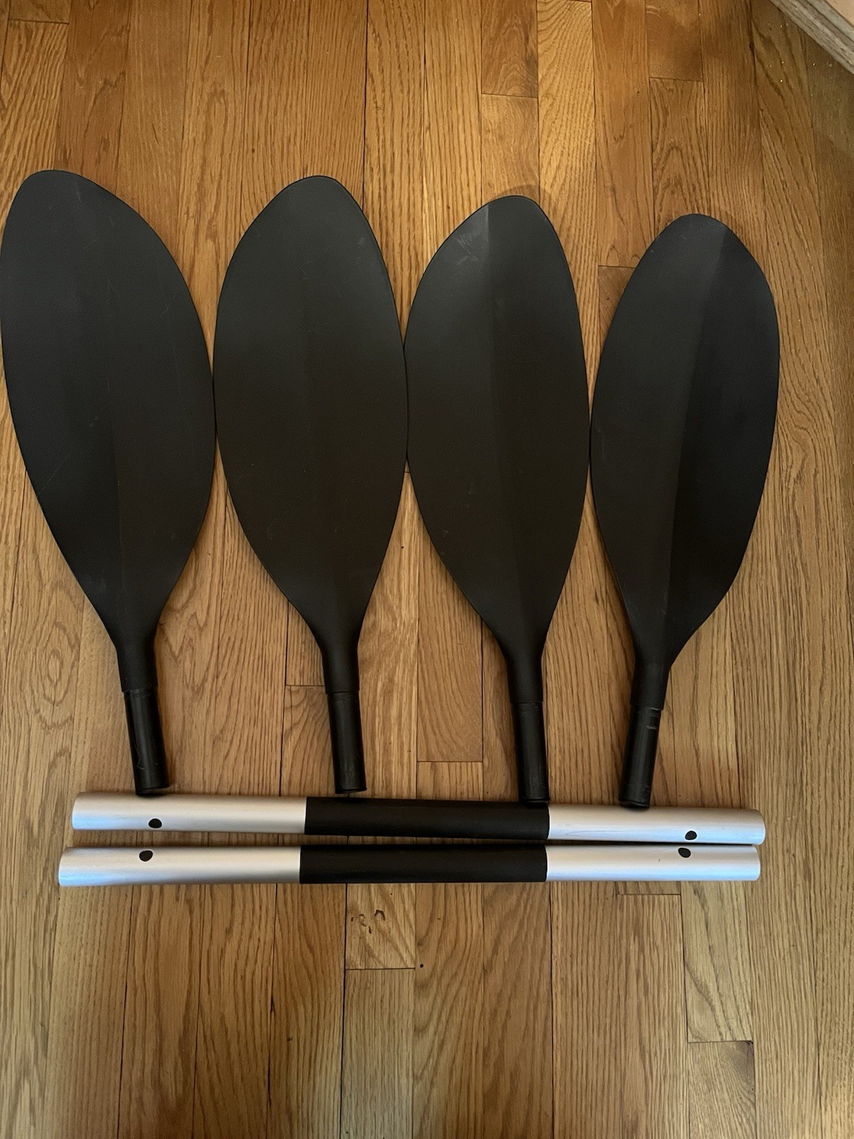 2 Collapsible Intex 69629 Lightweight Aluminum Double Paddle Oars 59inch 2 Collapsible Intex 69629 Lightweight Aluminum Double Paddle Oars 59inch