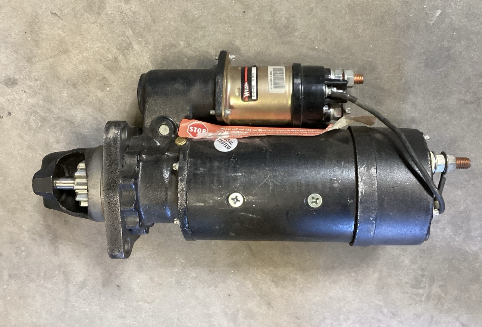 WILSON Remanufactured Starter Direct Drive 11 Teeth 42MT Type 91-01-4166