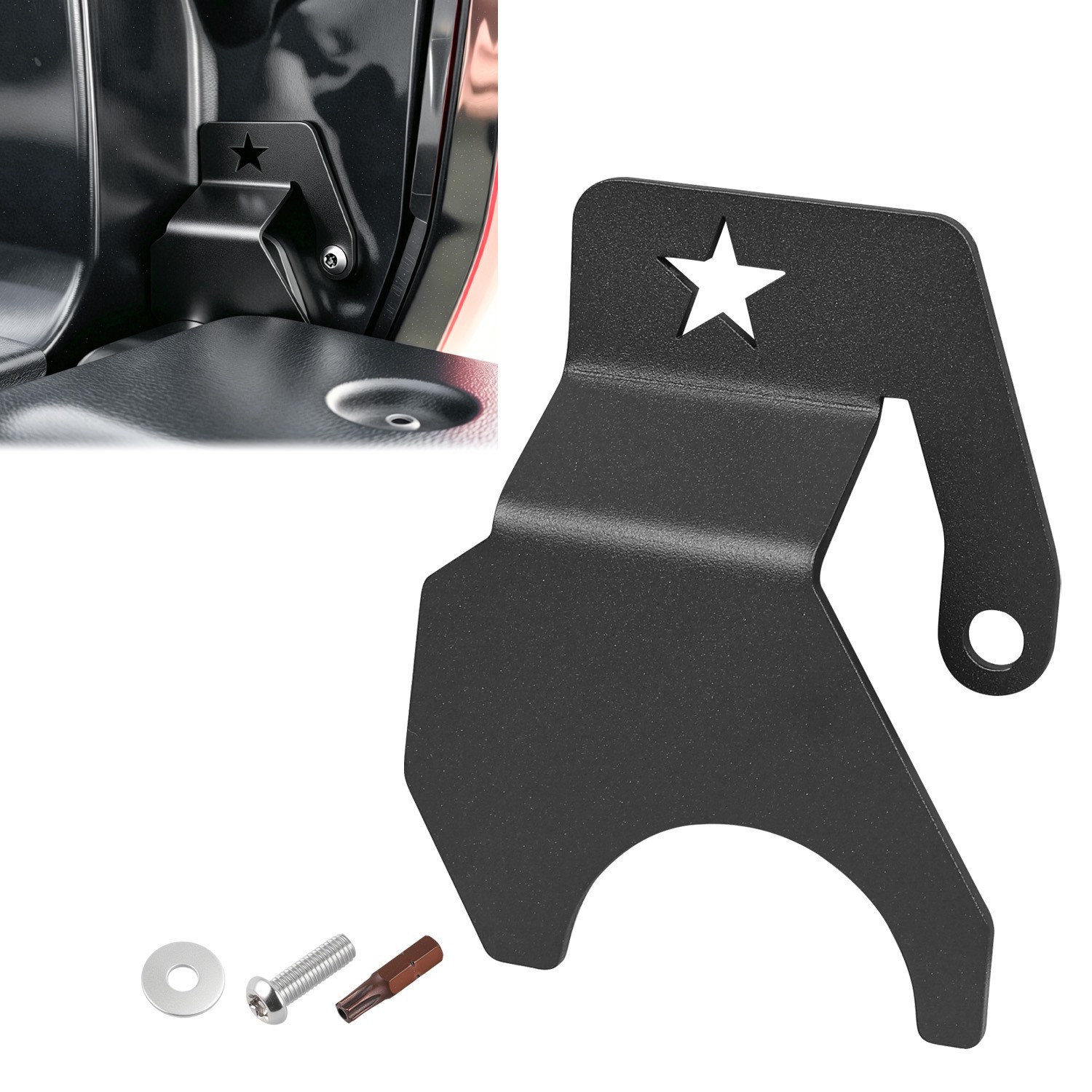 For Toyota Tundra 2022-2026 Truck Bed Tailgate Anti-Theft Lock Stainless Steel