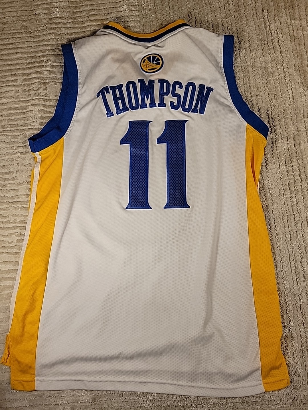 Adidas Klay Thompson Golden State Warriors Jersey Mens Size Medium Basketball  