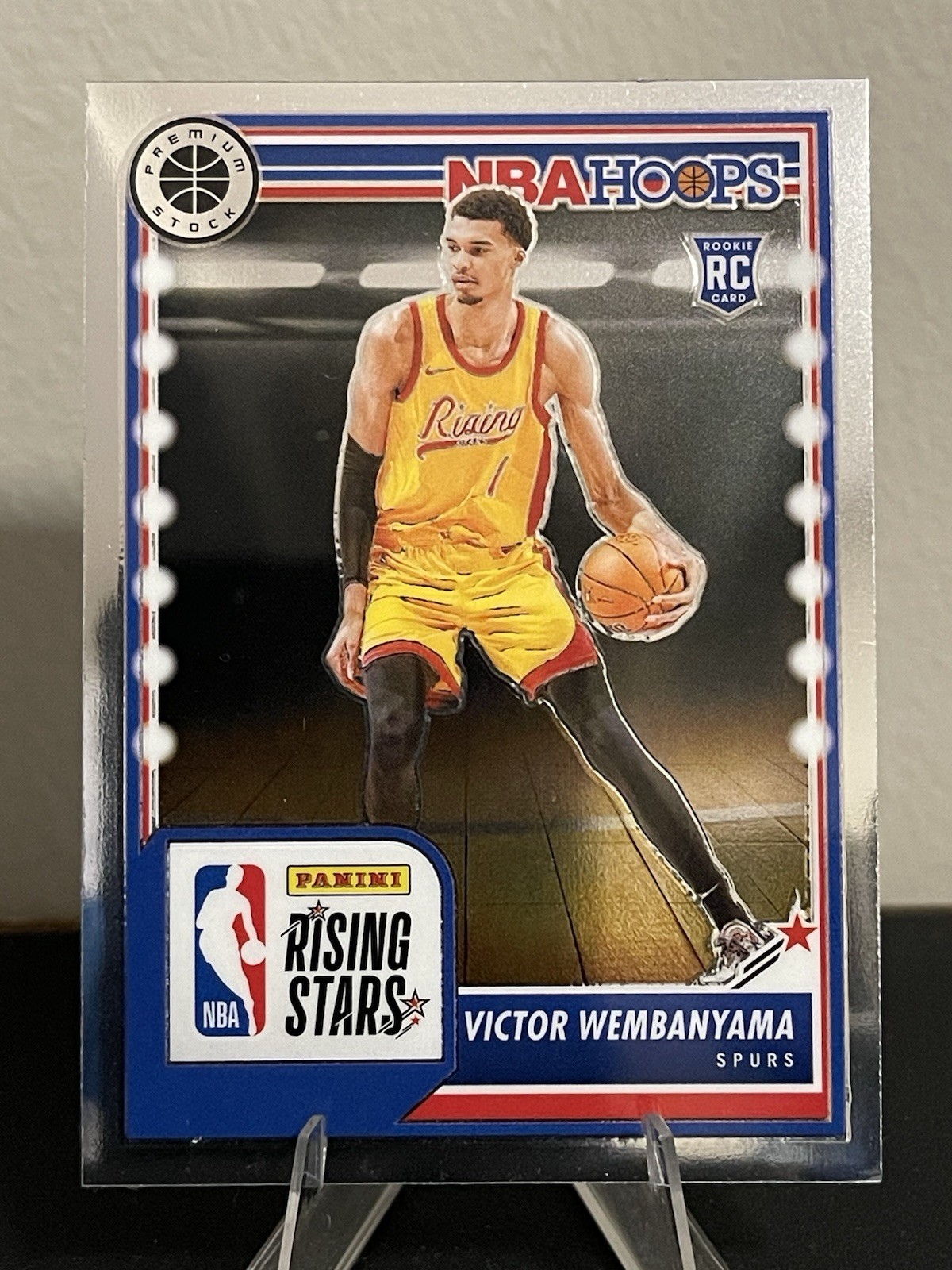 2023-24 Panini Nba Hoops Premium Stock Rising Stars Victor Wembanyama #282 (RC) 2023-24 Panini Nba Hoops Premium Stock Rising Stars Victor Wembanyama #282 (RC)
