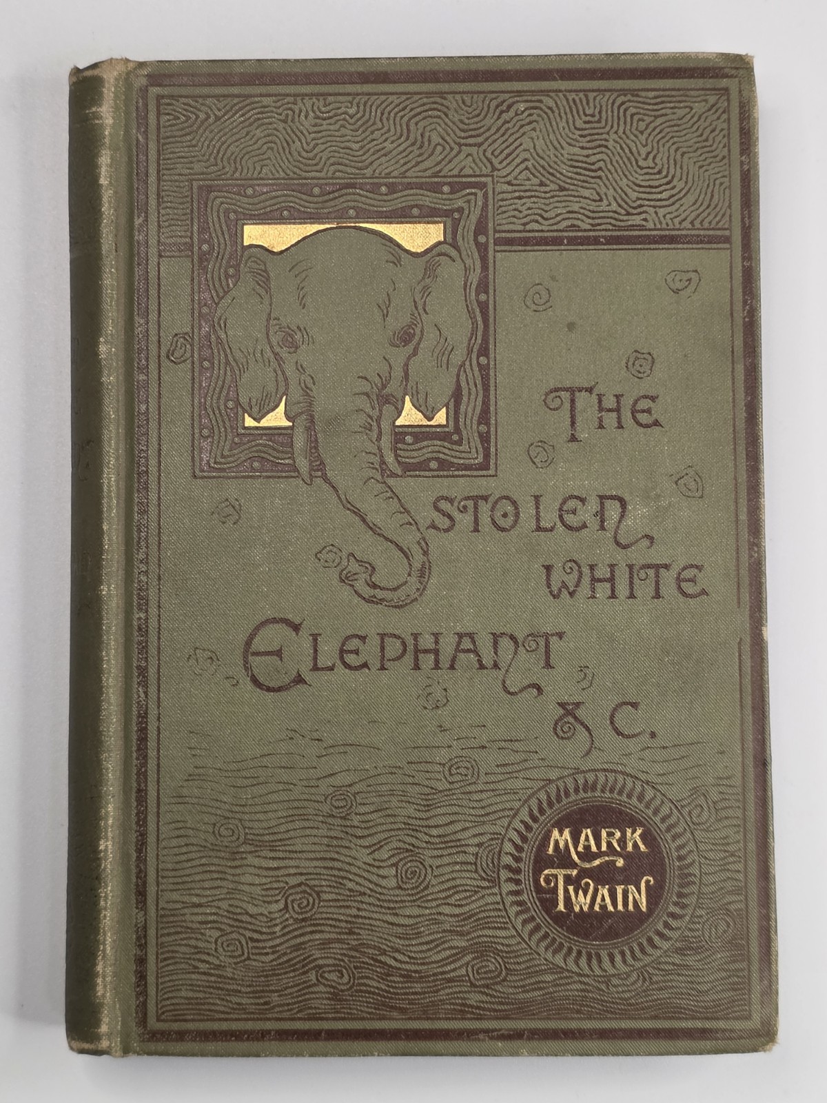 1891 The Stolen White Elephant by Mark Twain Charles L Webster Edition