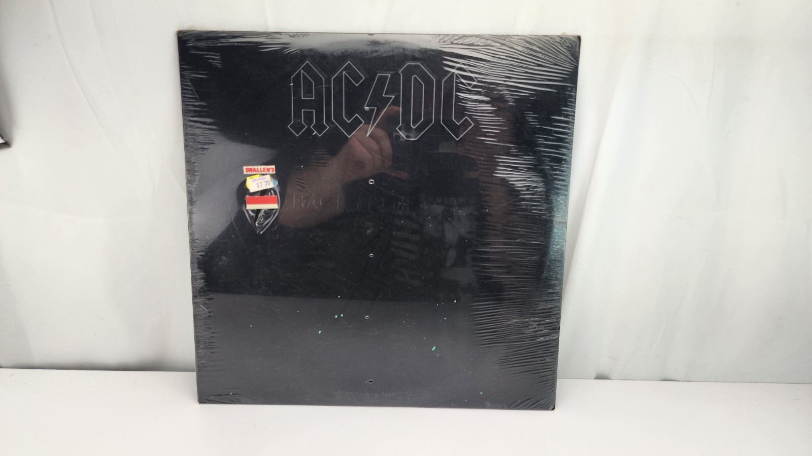AC/DC Back in Black Iriginal 1st Press Embossed Cover SEALED 1980 Price Sticker