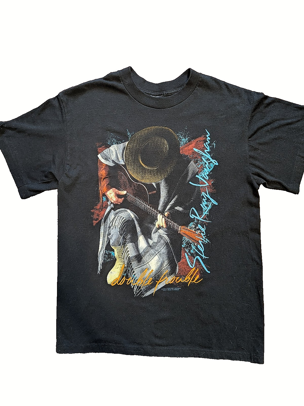 VTG 1989 Stevie Ray Vaughan In Step Tour Shirt Single Stitch Small S Cotton Bowl VTG 1989 Stevie Ray Vaughan In Step Tour Shirt Single Stitch Small S Cotton Bowl