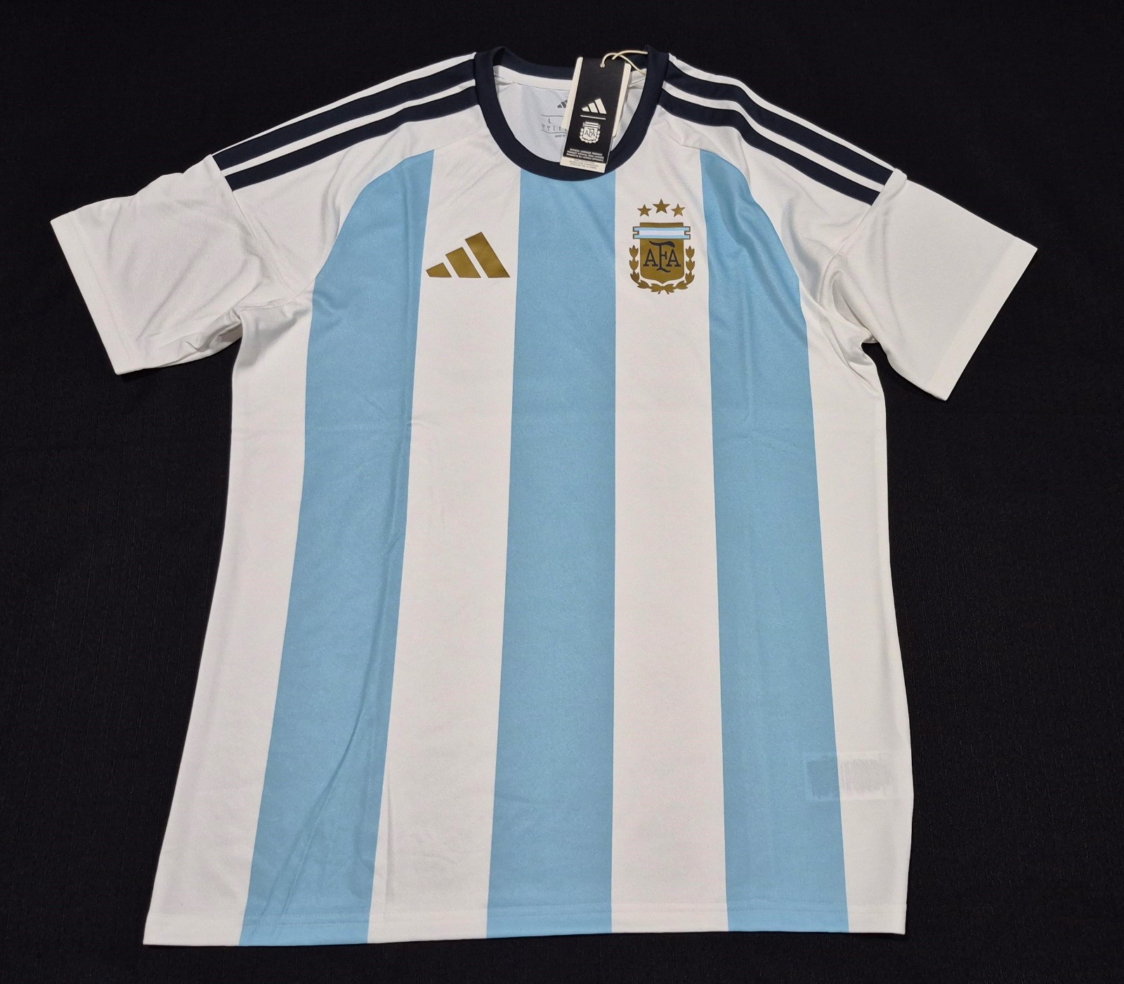 Adidas Mens Argentina National Team 26 Home Fan Jersey KA8069 Ice Blue White Adidas Mens Argentina National Team 26 Home Fan Jersey KA8069 Ice Blue White