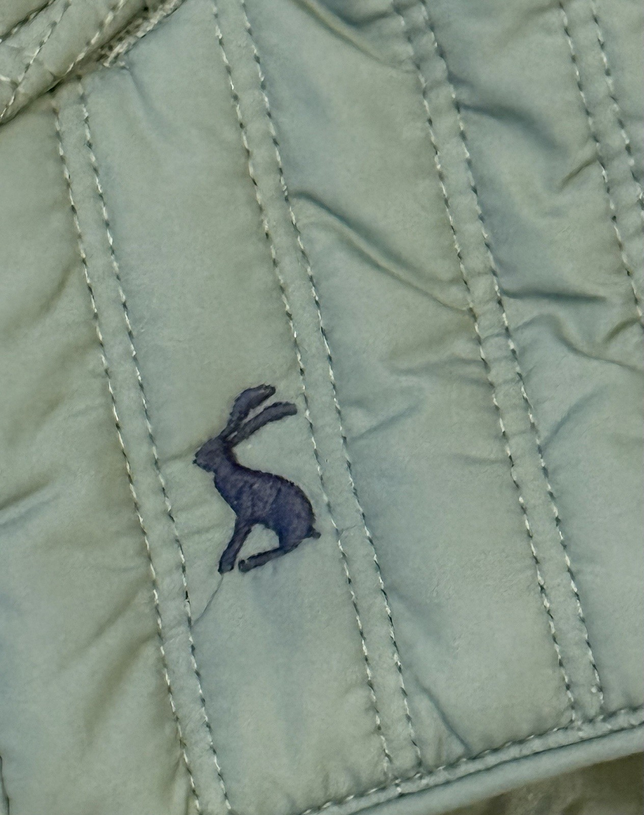 Joules Quilted Womens Olive Green Vest Jacket Full Zip UK Pockets Equestrian