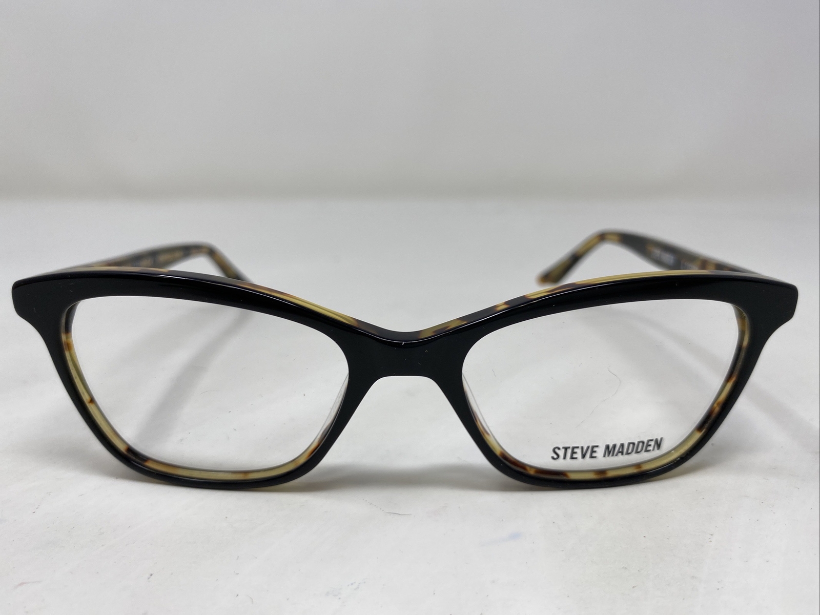 Steve Madden CHERYLL BLACK LAMINATE 50-17-135 Full Rim Eyeglasses Frame AH64