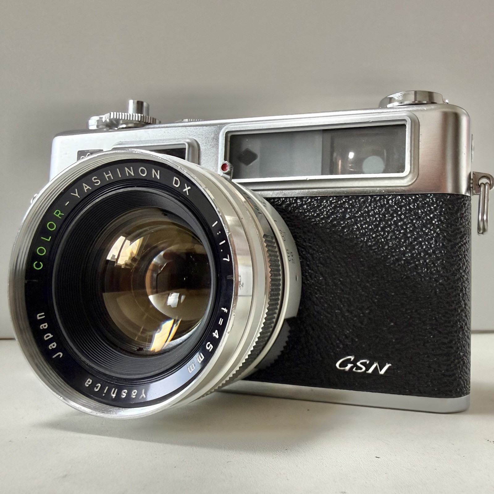 [N Mint] Yashica Electro 35 GSN Color Yashinon DX 45mm F/1.7 Rangefinder Japan