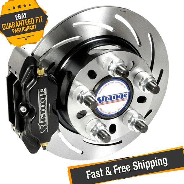 Strange Strange Pro Series Rear Brake Kit for 1986-1993 Mustang OEM 8.8\