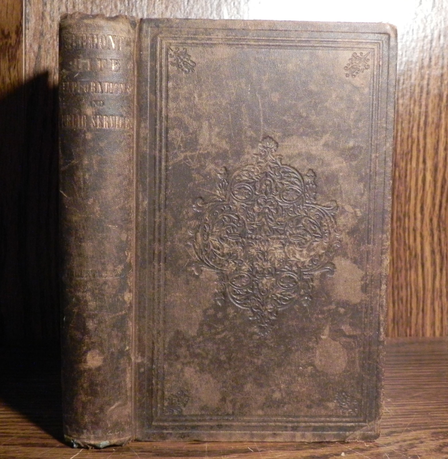 1856 Life Of John Charles Fremont - Antique Book - Explorations & Public Service