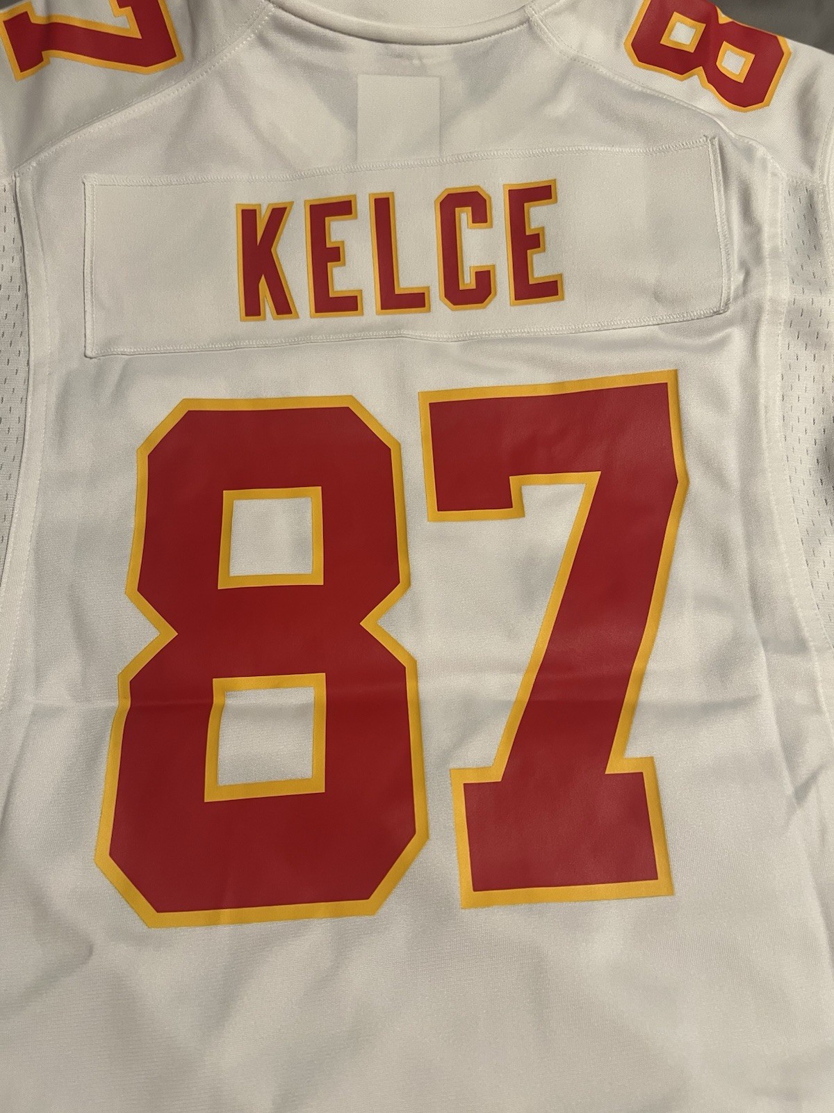 Nike Kansas City Chiefs Travis Kelce #87 NFL Jersey Men’s M White