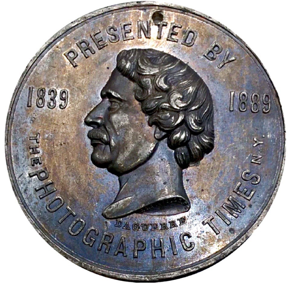 (1889) New York NY-NY 245wm Photographic Times Merchant Token Rare