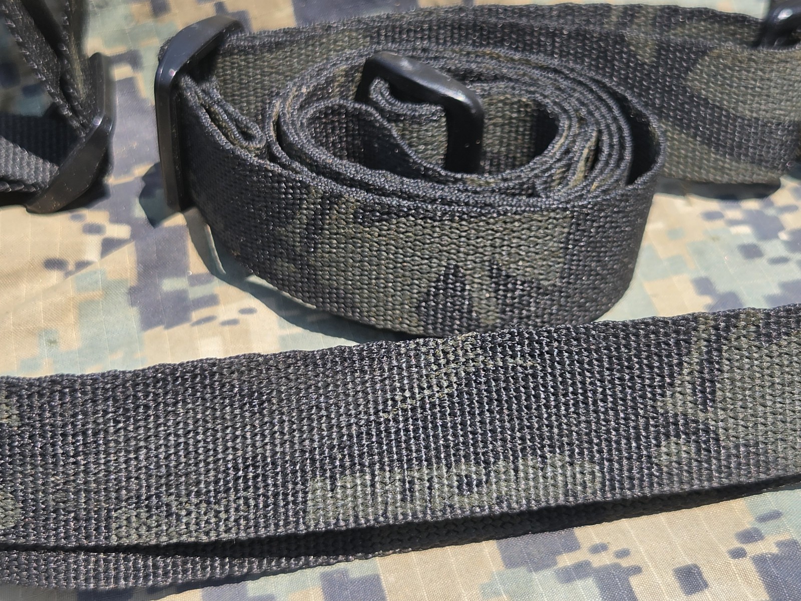 US Made Premium Multicam Black 2-Point Tactical Sling,  ITW Nexus 1\