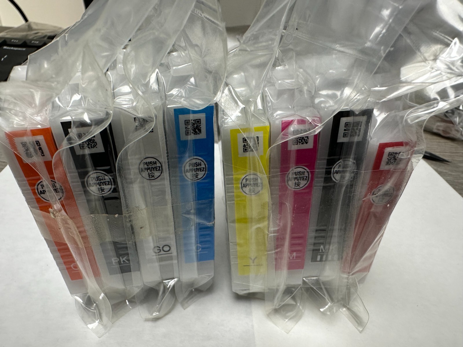 Genuine Epson 324 Ink Cartridges SureColor P400  Printer New 1 set -8 pics