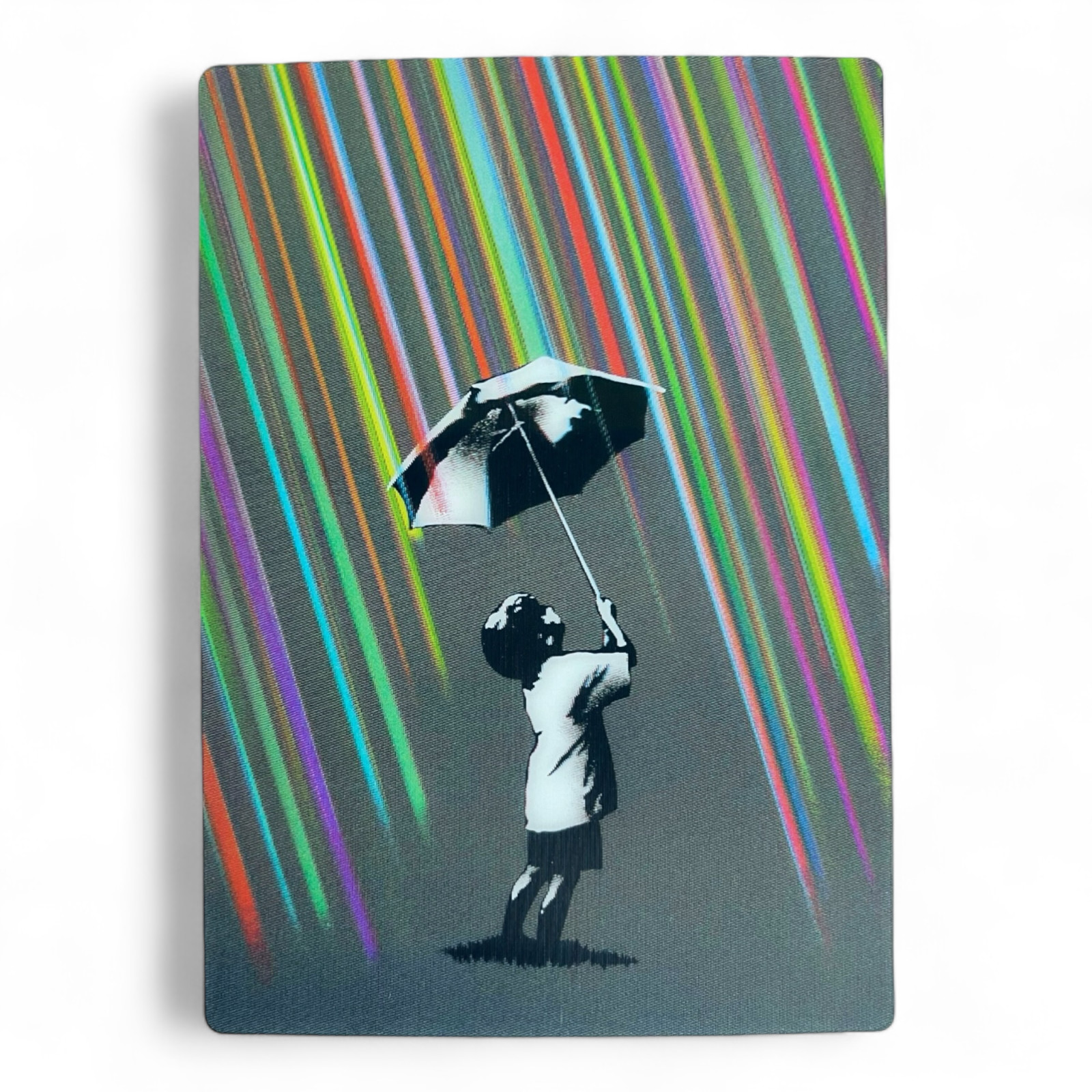 Eelus ‘Not Everything is So Black and White\' Limited Ed. Lenticular Mini Print