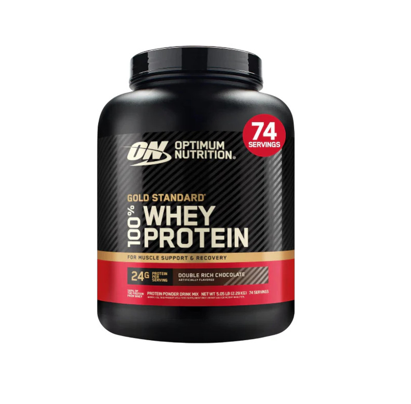 Optimum Nutrition Gold Standard 100% Whey Protein Powder, Double Rich Chocolate, Optimum Nutrition Gold Standard 100% Whey Protein Powder, Double Rich Chocolate,