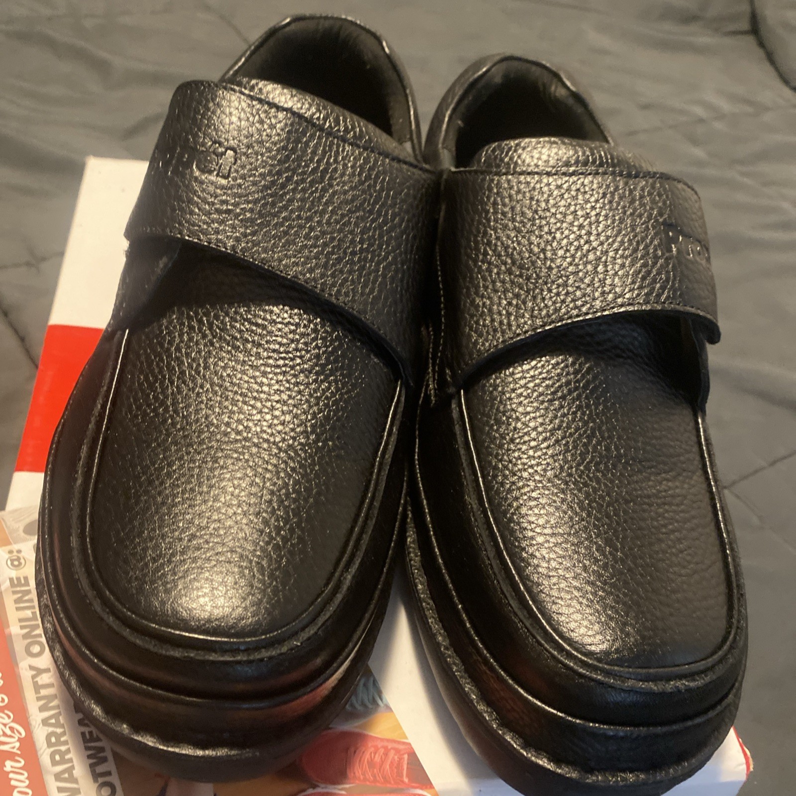 Propet Men\'s Scandia Strap Shoe M5015 Black 