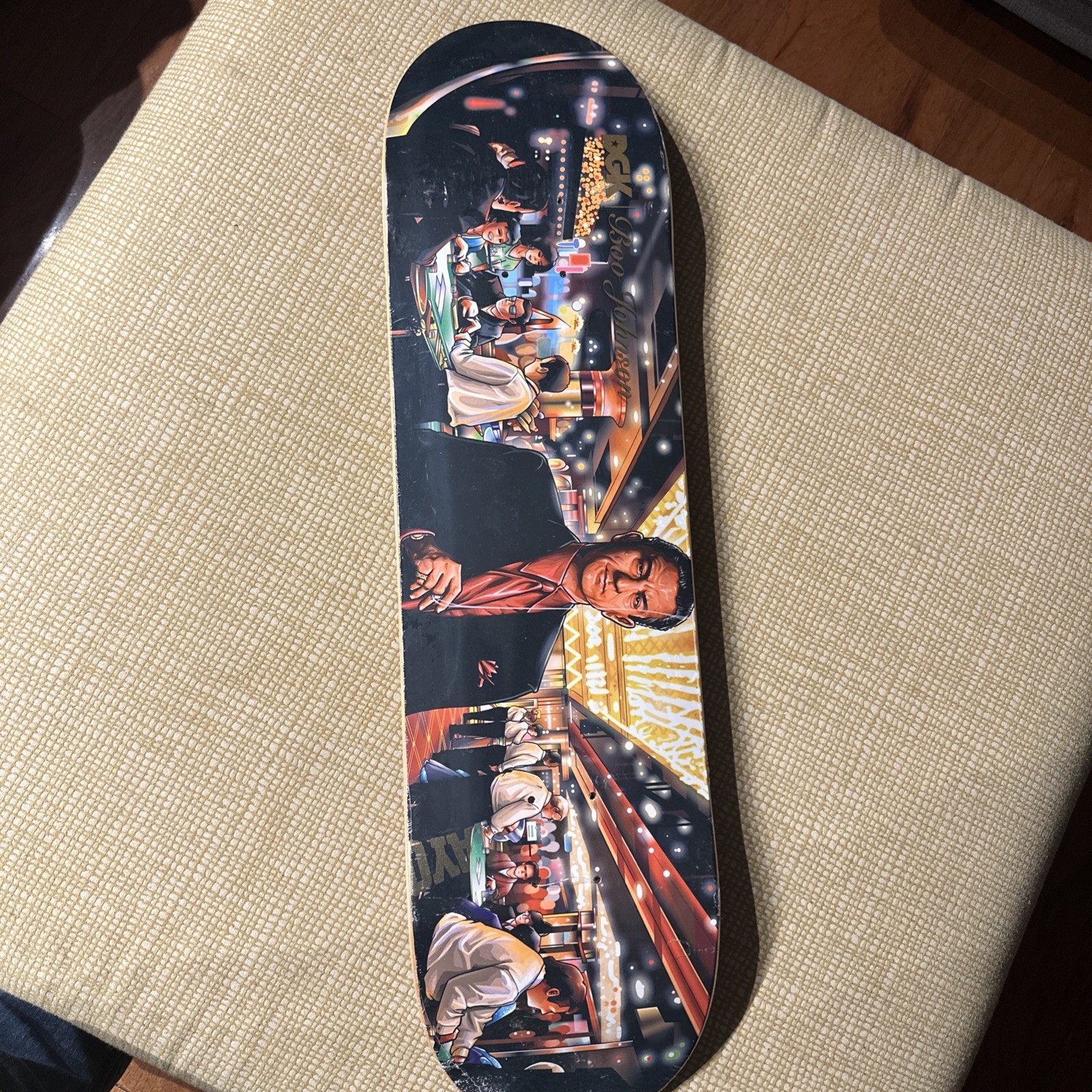 DGK Boo Johnson Casino Skateboard Deck 8.25 DeNiro Skateboard Deck