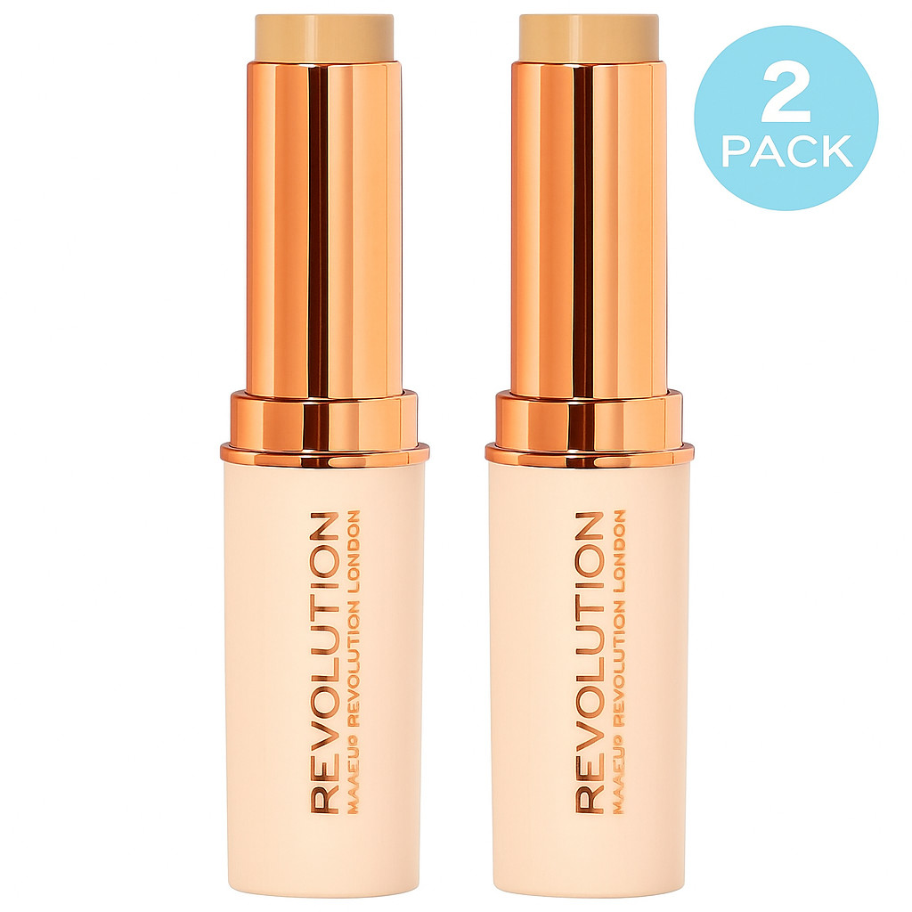 Makeup Revolution Foundation Stick 2 Pack New Makeup Revolution Foundation Stick 2 Pack New