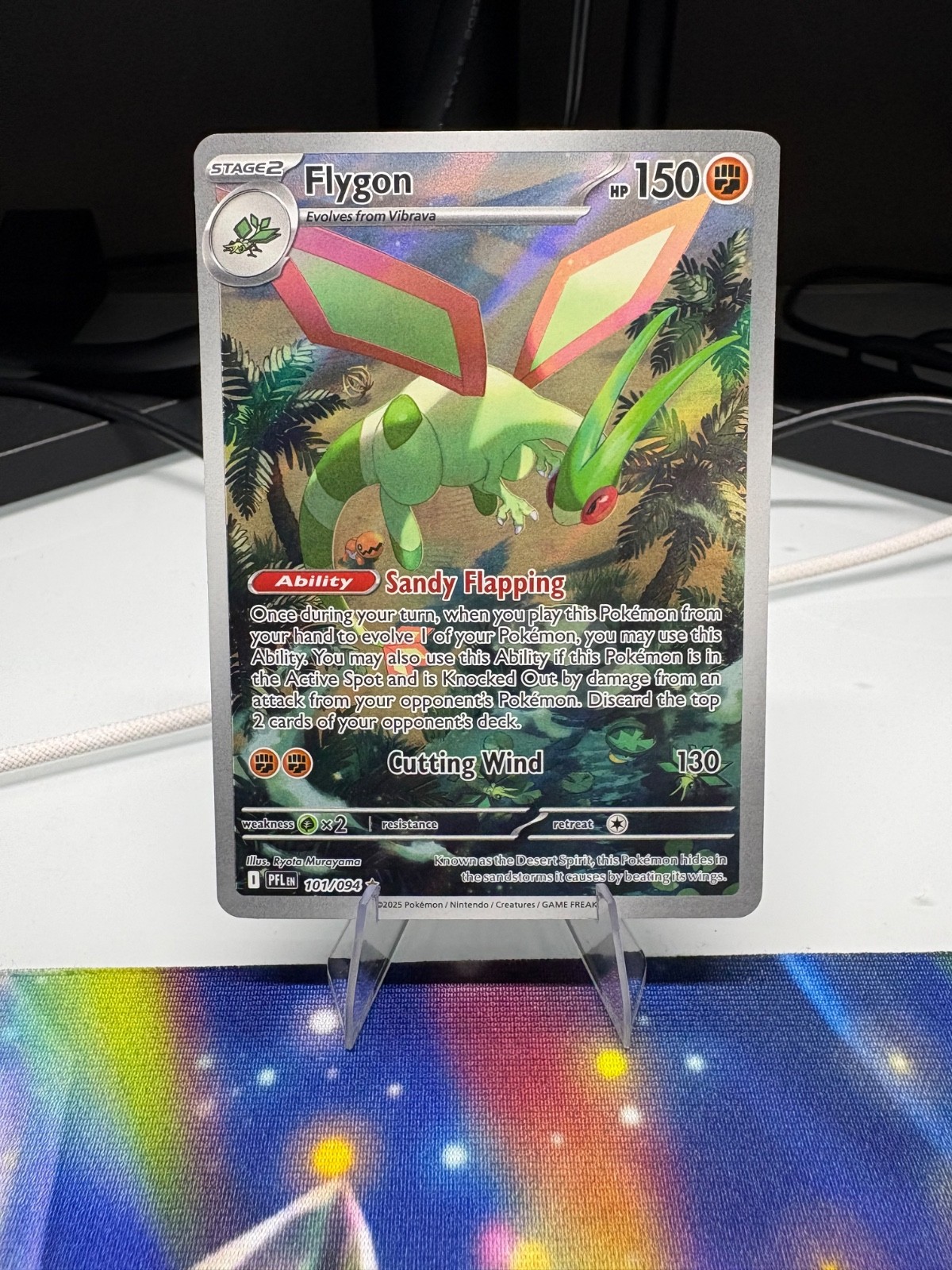 Flygon 101/094 Me02: Phantasmal Flames Holo Flygon 101/094 Me02: Phantasmal Flames Holo