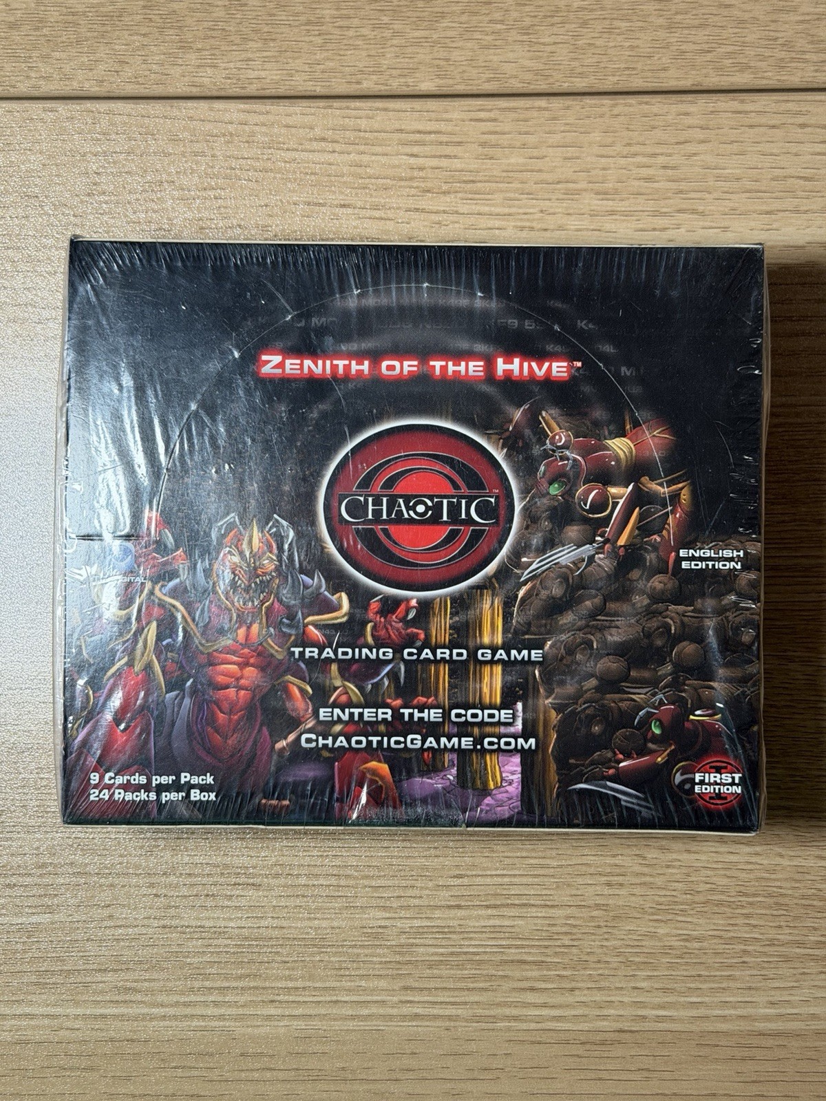 Chaotic TCG Zenith of the Hive 1st EDT English Booster Box 24 Packs 2008 SEALED Chaotic TCG Zenith of the Hive 1st EDT English Booster Box 24 Packs 2008 SEALED