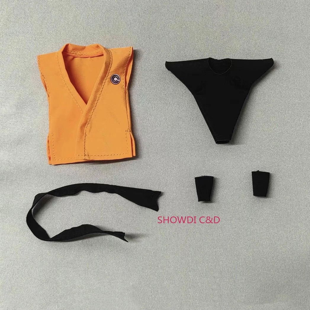1/12 Handmade Custom Outfit Training Suit for S.H.Figuarts Son Goku (No Figure）
