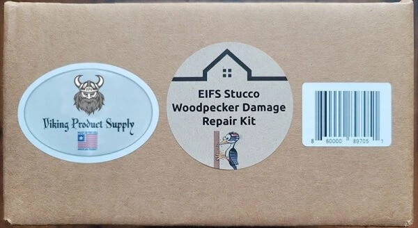 EIFS Stucco Woodpecker Damage Repair Kit