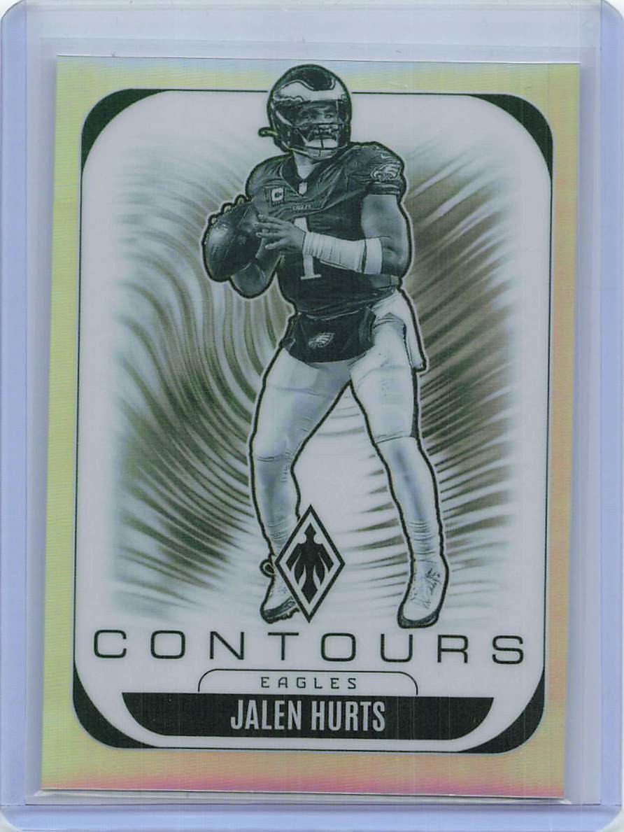2025 Panini Phoenix #26 Jalen Hurts Contours 2025 Panini Phoenix #26 Jalen Hurts Contours
