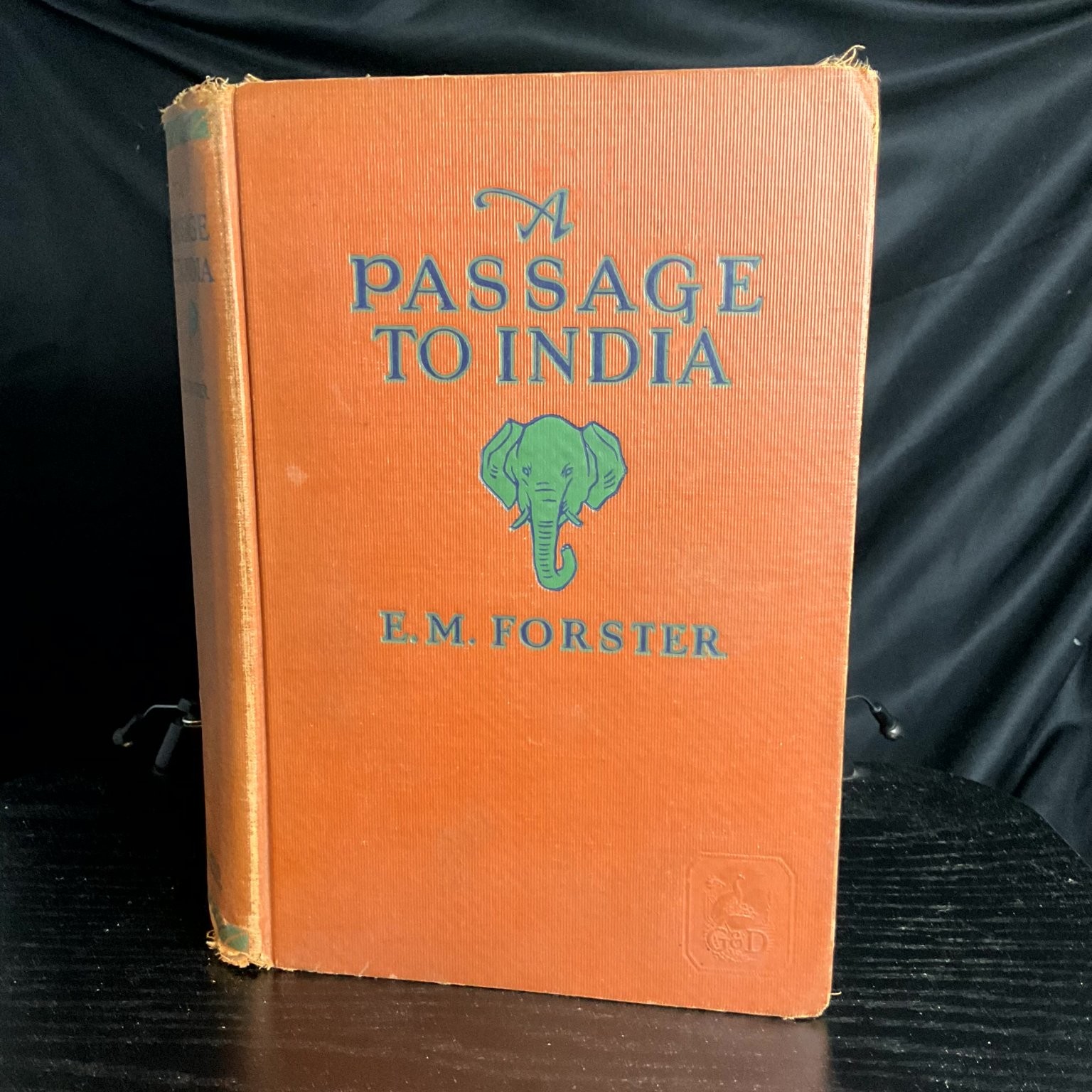 A Passage to India E.M. Forster 1924 Copyright Elephant Cover Classic Novel