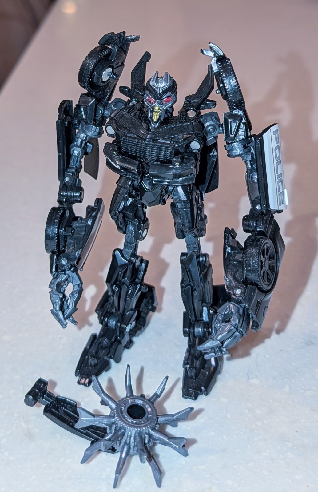 Transformers Studio Series Barricade Complete Buzzworthy Dotm Deluxe 28