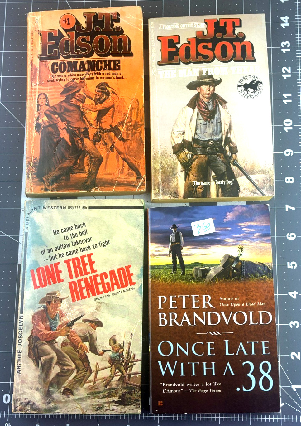 Lone Tree Renegade 1937,The Man From Texas \'65, COMANCHE \'78, Late With a .38 GB