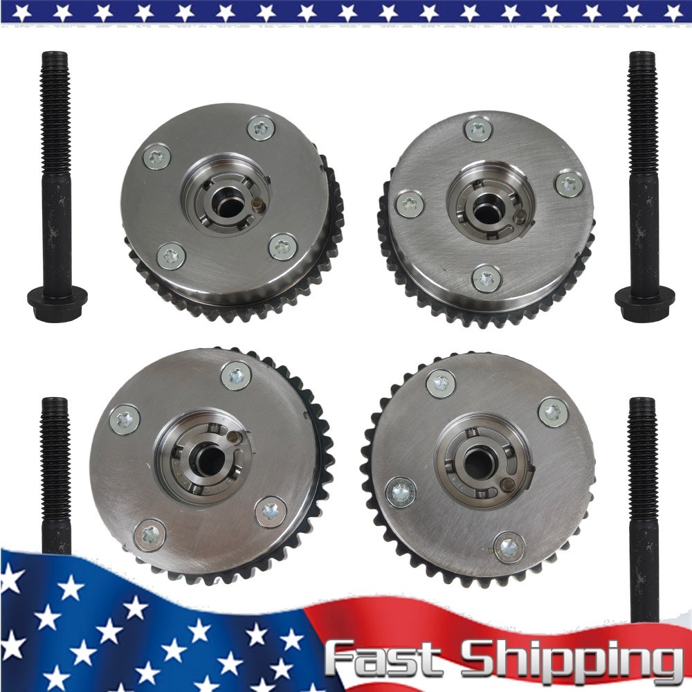4x Variable Timing Sprocket Cam Camshaft Phaser For Chevrolet Impala Buick 3.6L