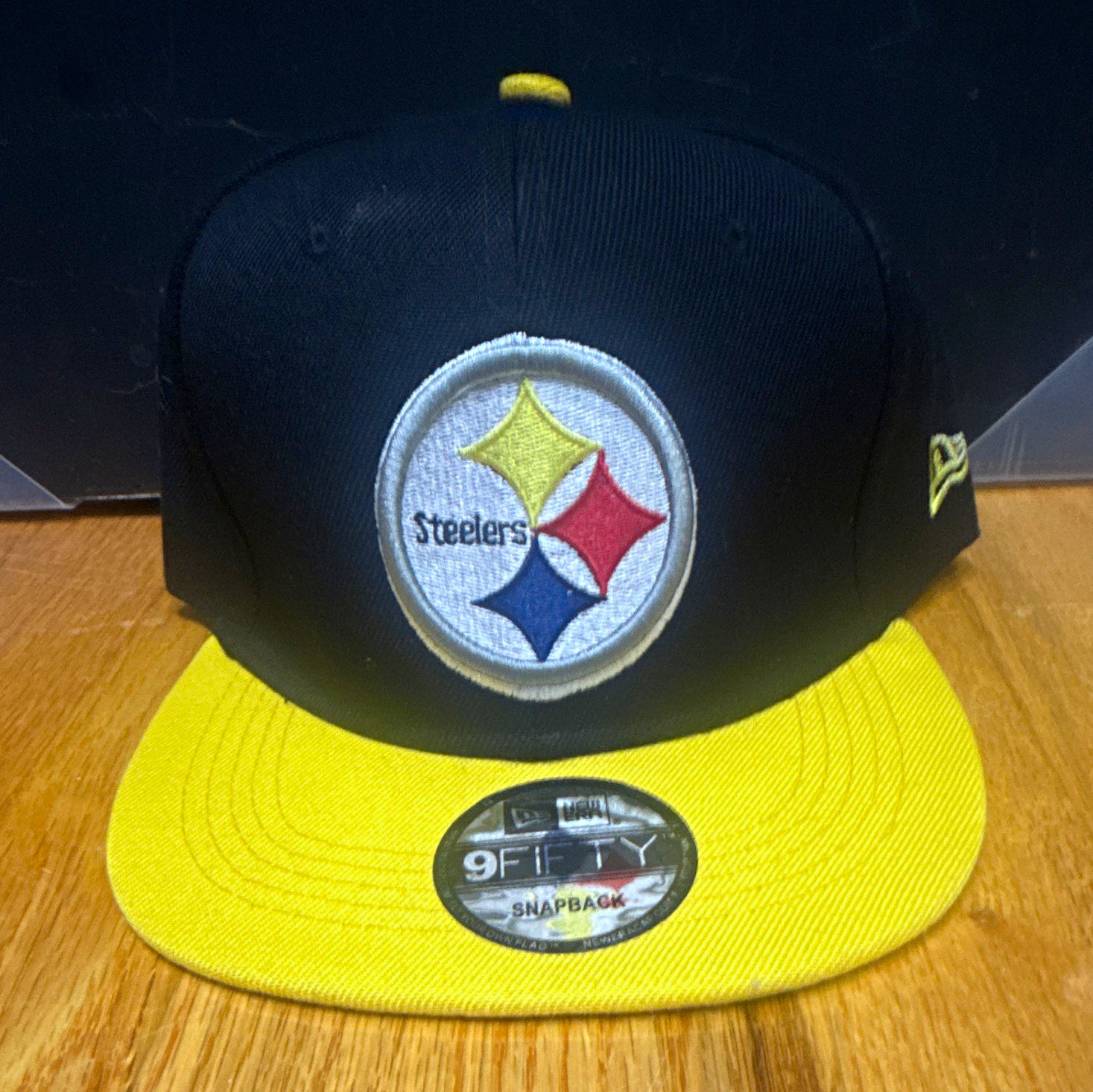 New Era 9FIFTY Snapback Hat Pittsburgh Steelers NFL Black/Yellow One Size New Era 9FIFTY Snapback Hat Pittsburgh Steelers NFL Black/Yellow One Size