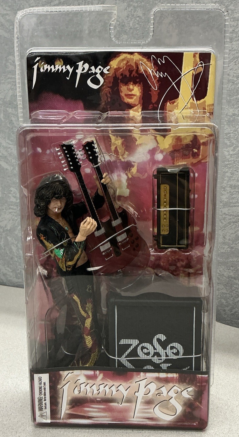 NECA Jimmy Page 2006 Zoso Action Figure NEW Led Zeppelin Guitar Amp Rock N Roll NECA Jimmy Page 2006 Zoso Action Figure NEW Led Zeppelin Guitar Amp Rock N Roll