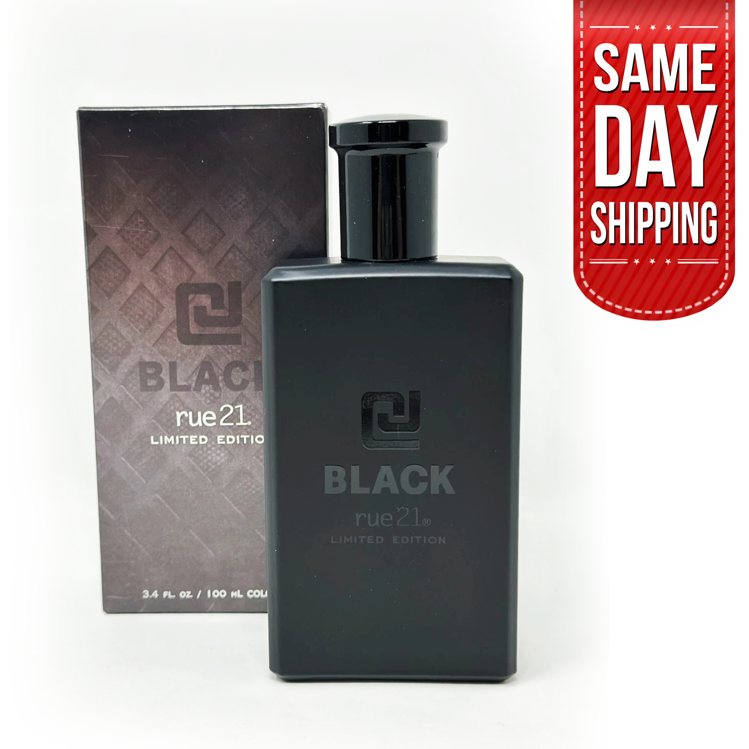Rue21 CJ Men's Black Cologne Spray - 3.4 fl oz, 100 ml