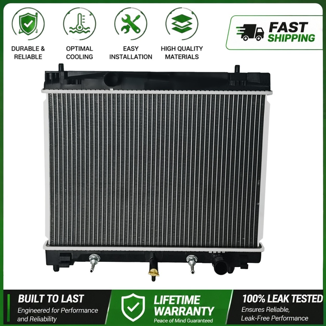 2890 Radiator Fits 2006 2007 2008-2019 Toyota Yaris 1.5L 2008-2014 Scion xD 1.8L
