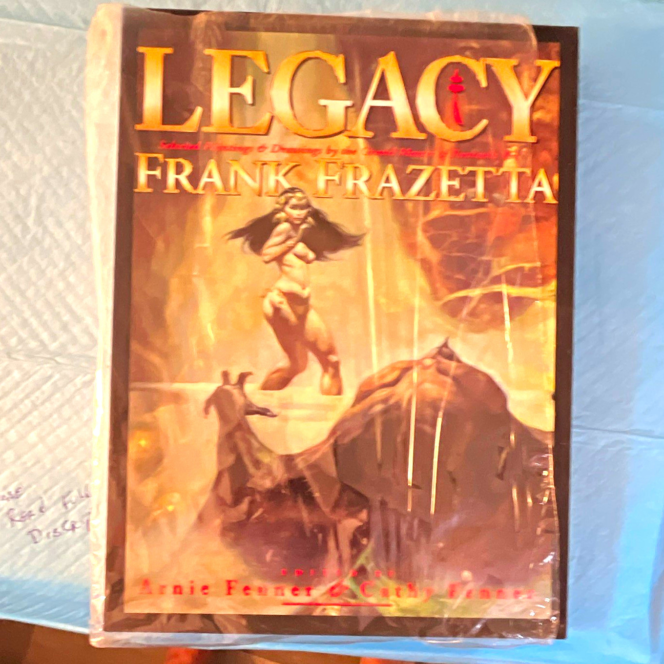 Legacy by Frank Frazetta Limited Edition Signed Numbered Hardcover Illustrated 