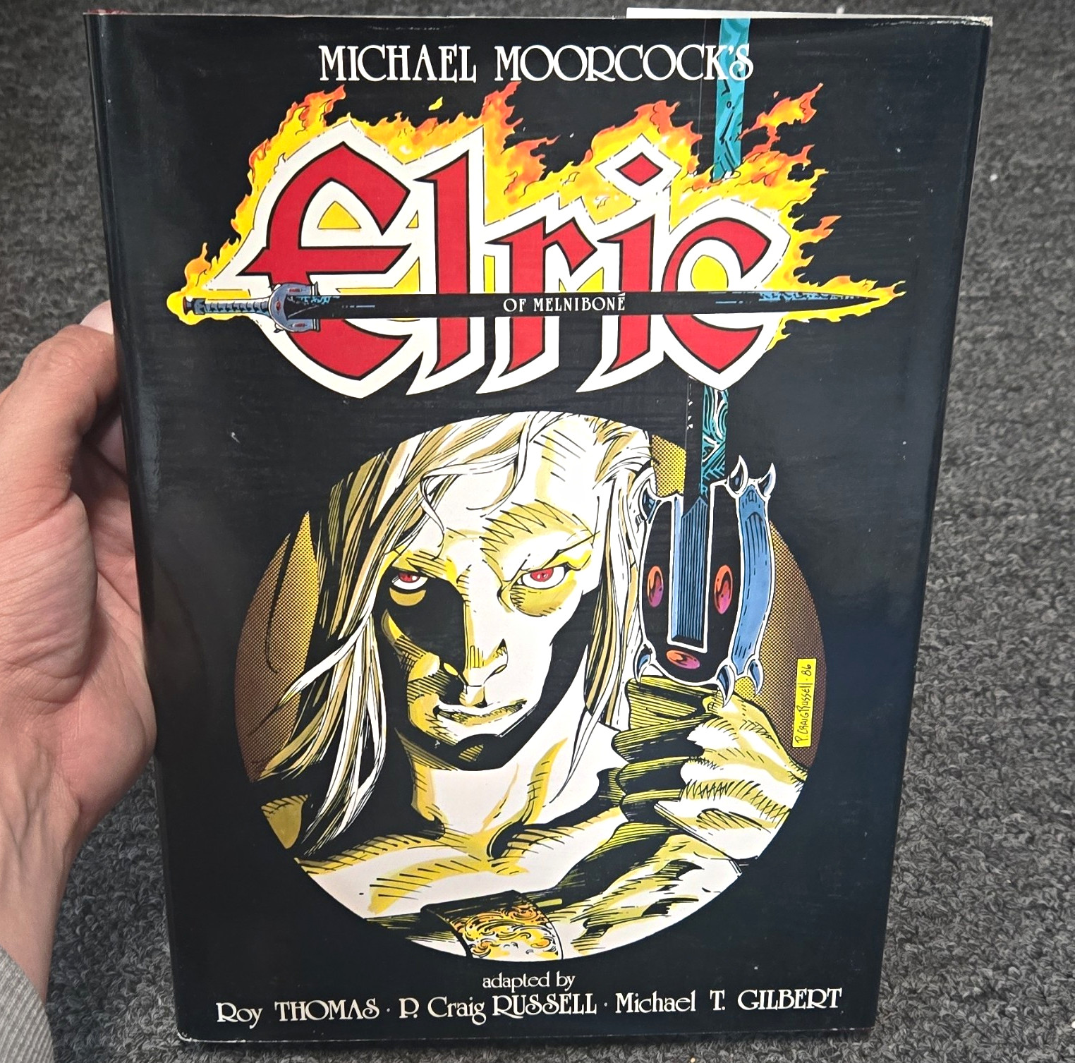 Michael Moorcock Elric of Melniboné Hardcover Signed X3 Limited #41/2000